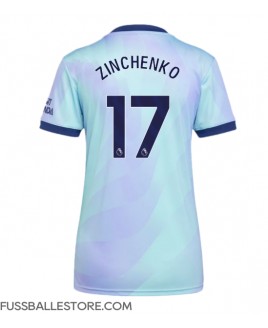 Günstige Arsenal Oleksandr Zinchenko #17 3rd trikot Damen 2024-25 Kurzarm